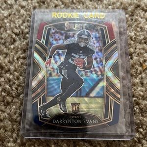 2020 Panini Select Prizm Concourse Darrynton Evans RC by your Black Demon